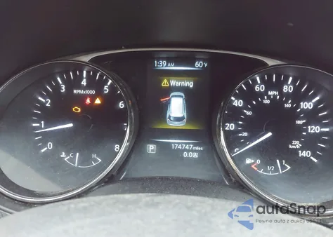 2015 Nissan Rogue Sv z USA, uszkodzony, nr VIN KNMAT2MV5FP554079